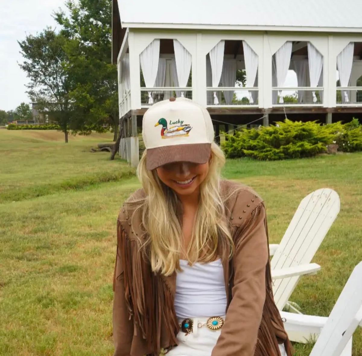 Lucky Duck Trucker Hat