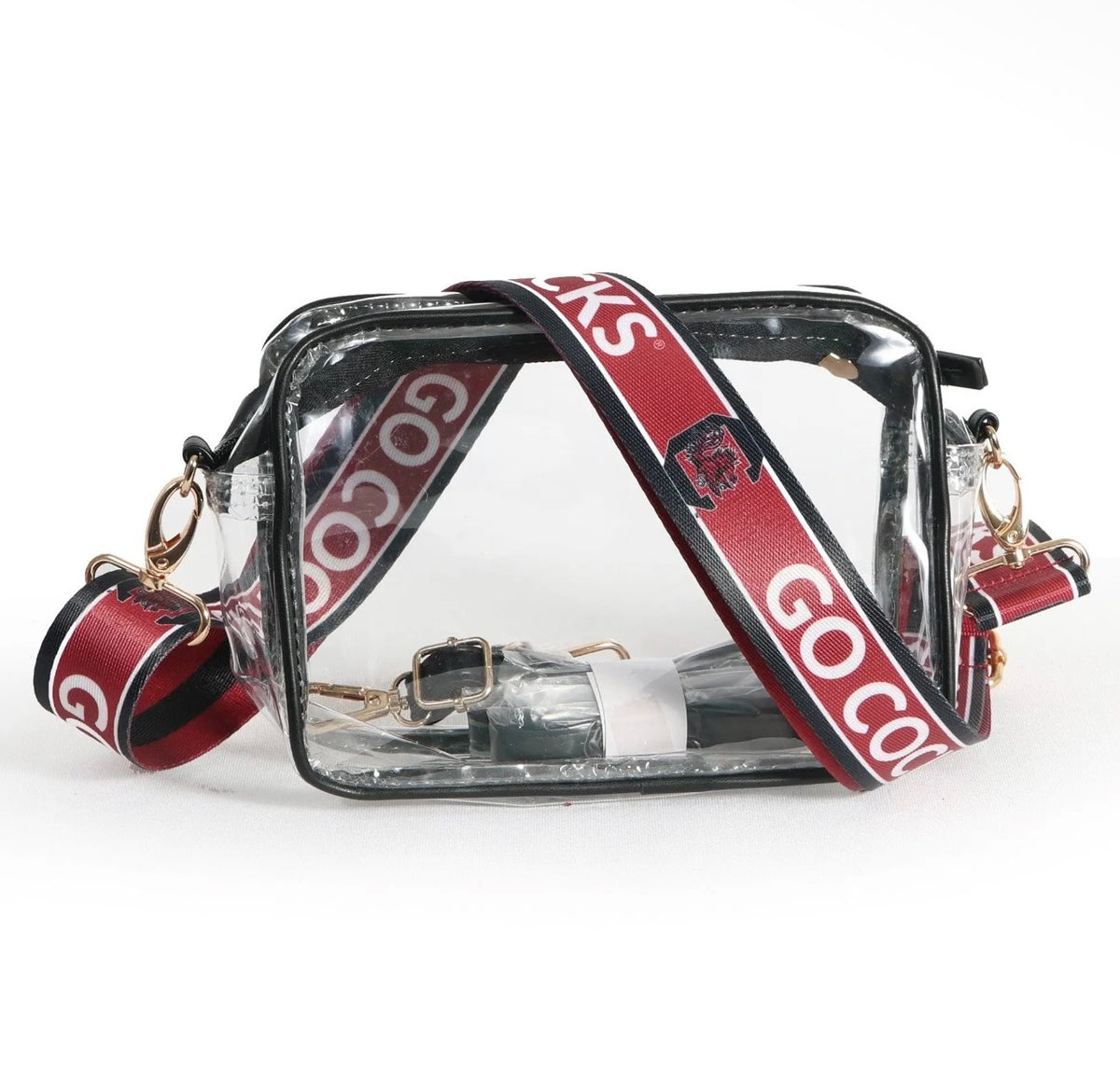 Gamecock Clear Crossbody Bag