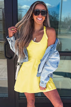 Golden Hour Glow Dress 
with Shorts