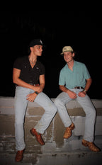 The Sea Glass Stripe Polo
