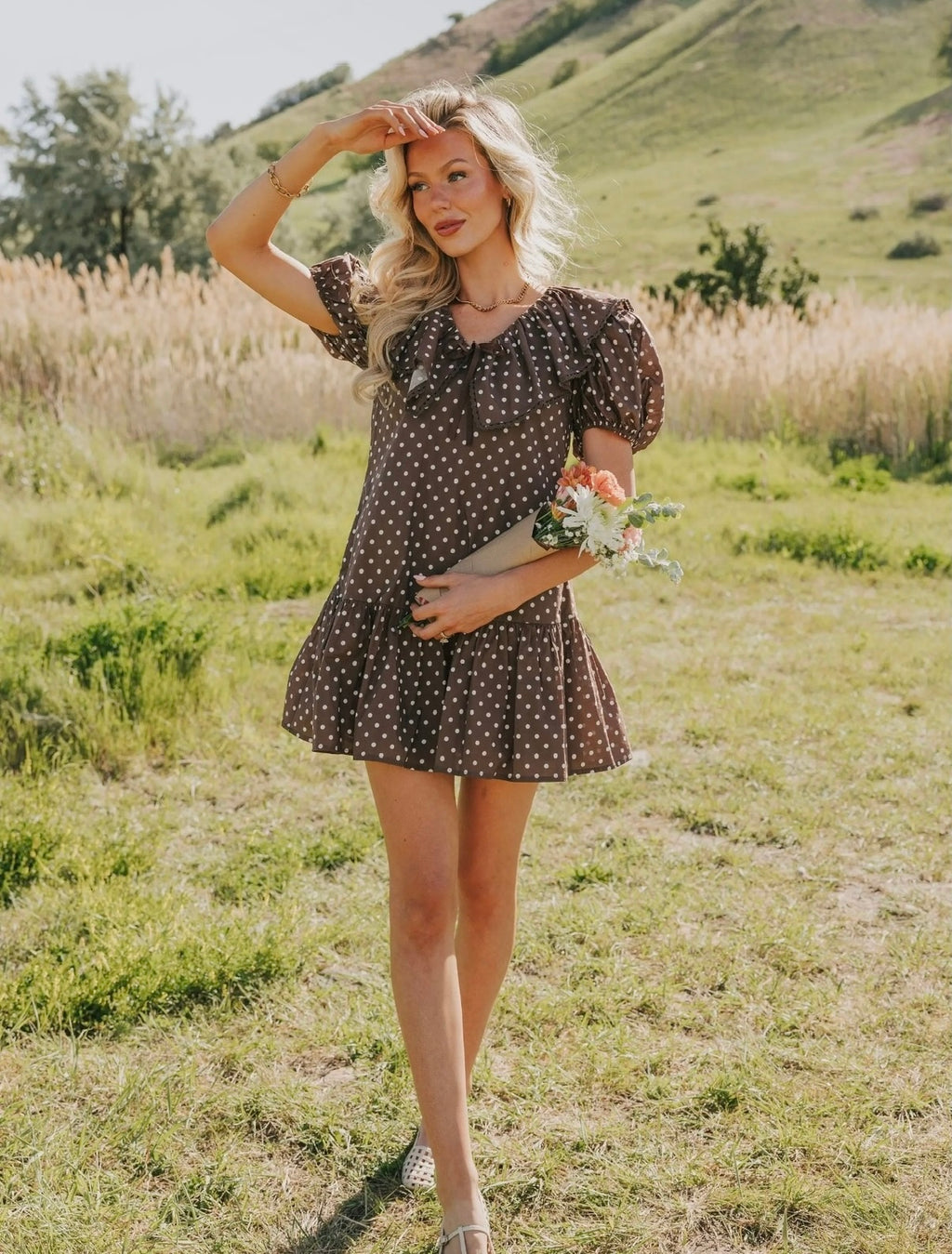 Sweetheart Dot Dress