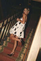 The Dot After Dark Mini Dress