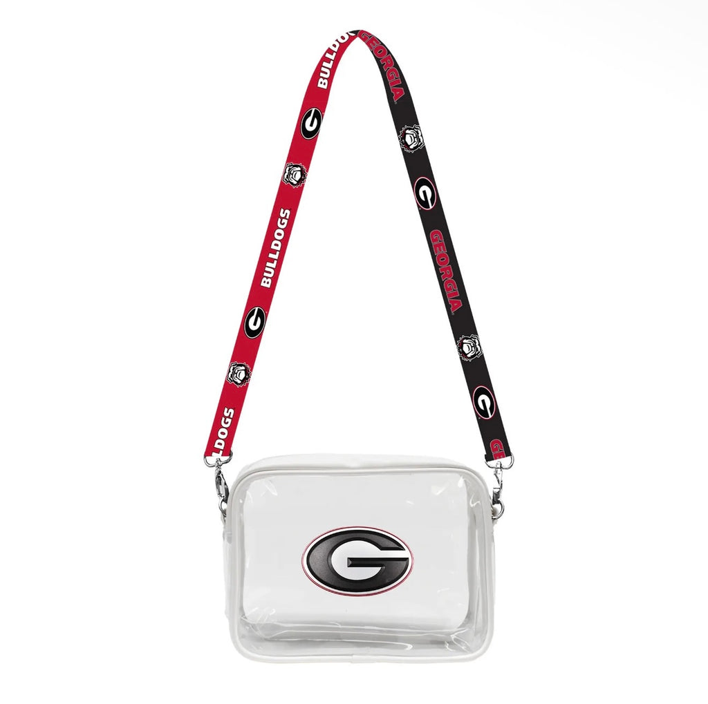 Bulldogs Clear Crossbody Bag