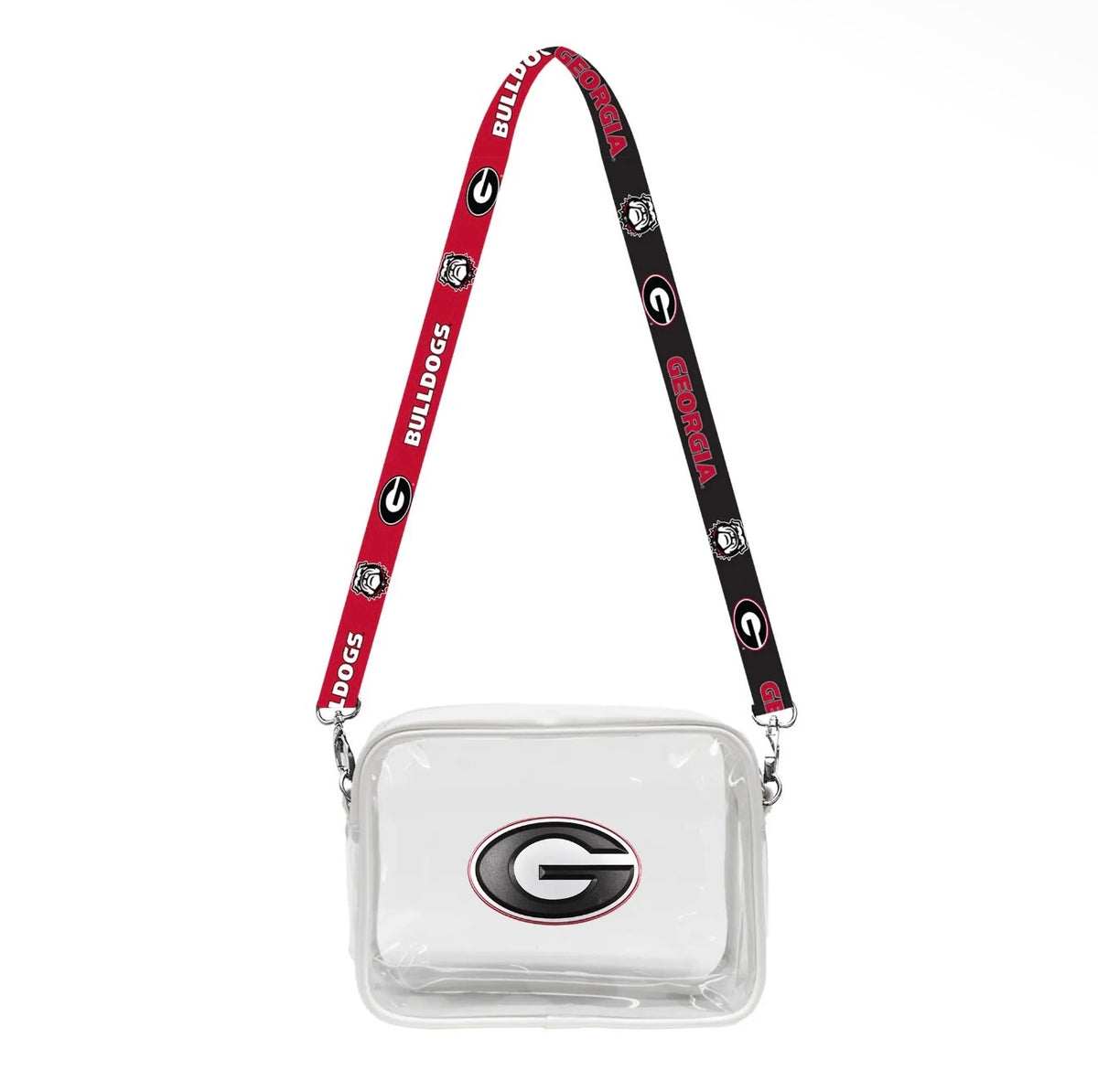 Bulldogs Clear Crossbody Bag