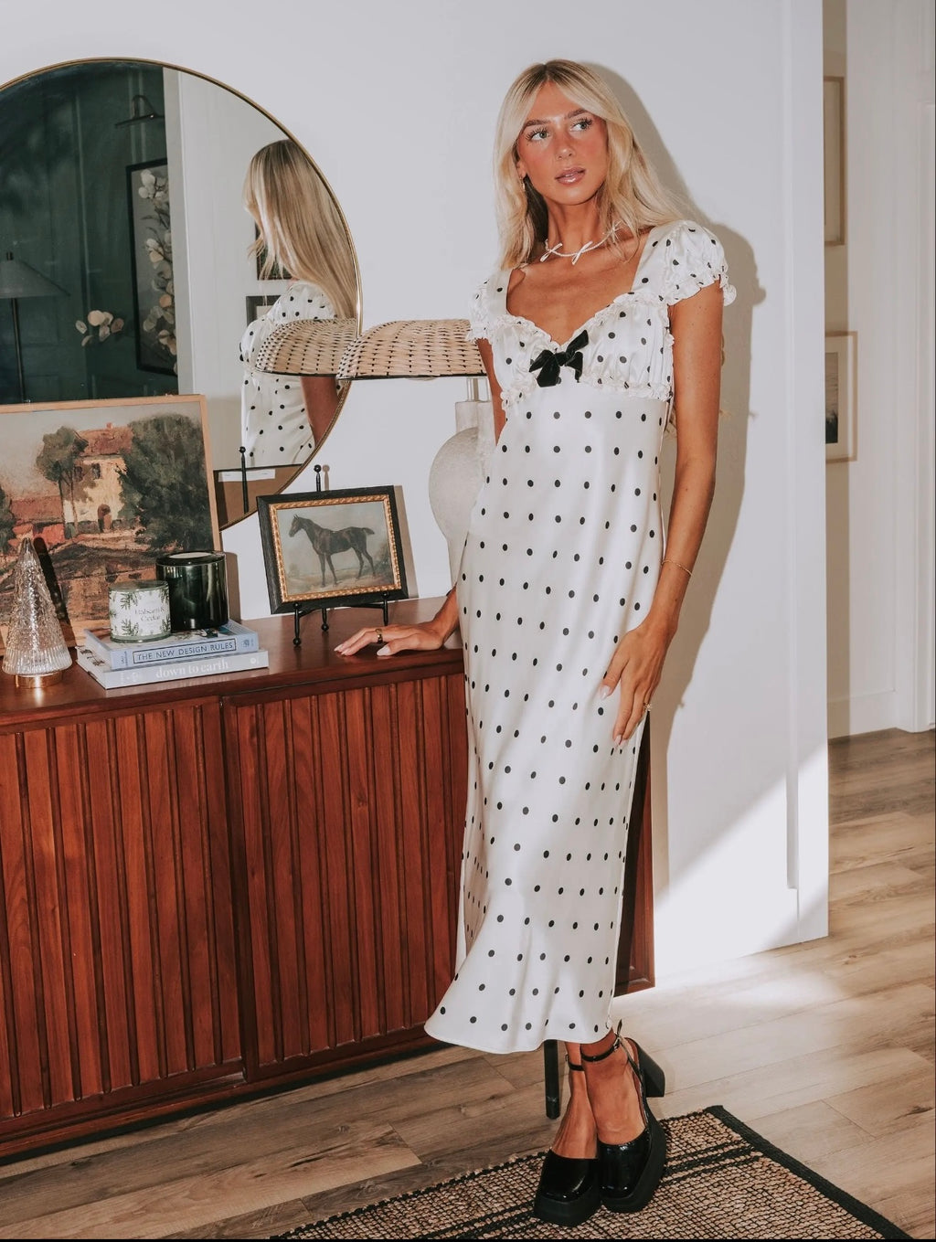 The Country Club Dot Dress