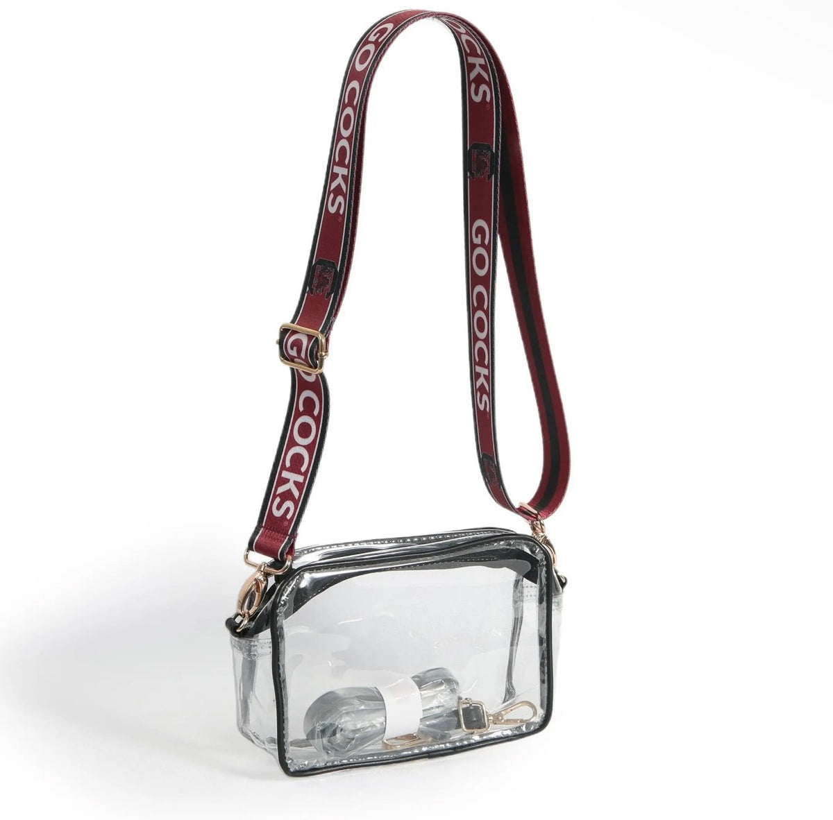 Gamecock Clear Crossbody Bag