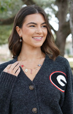 Georgia Gameday Charm Necklace