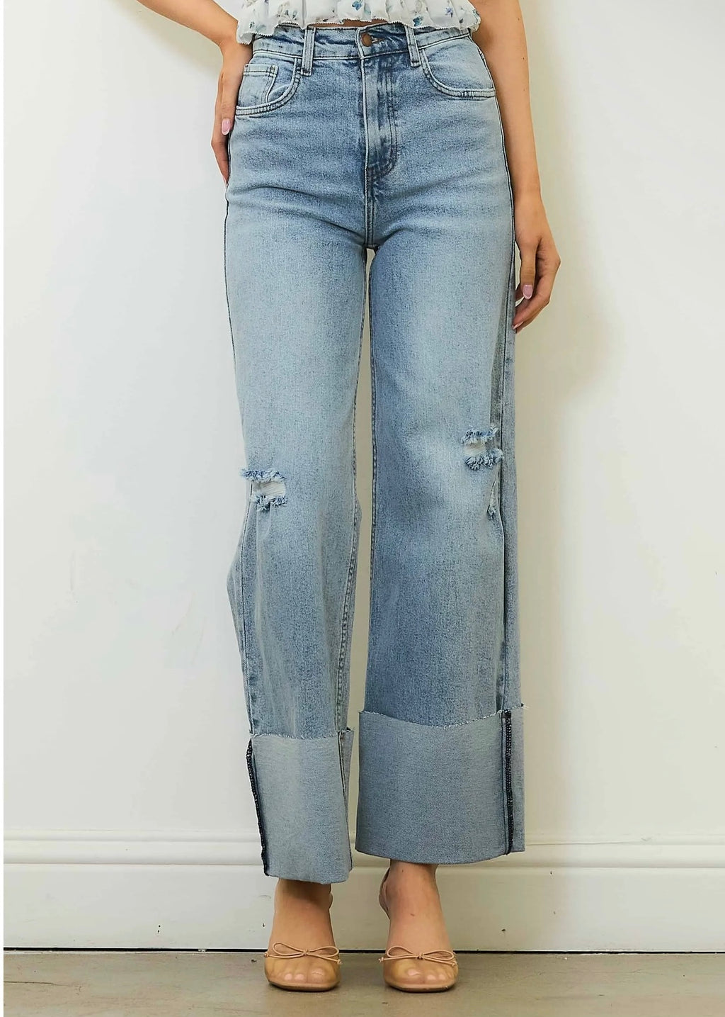 The Boardwalk Cuff Jeans