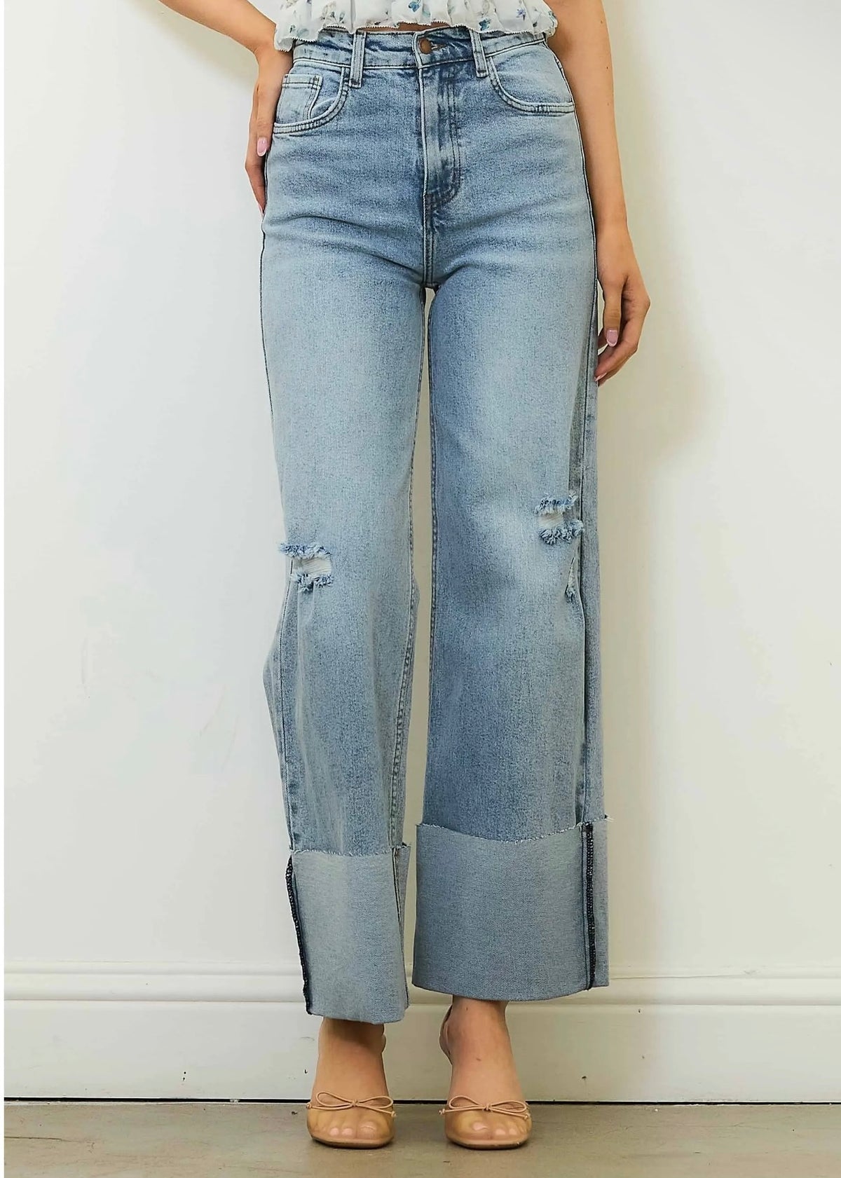 The Boardwalk Cuff Jeans
