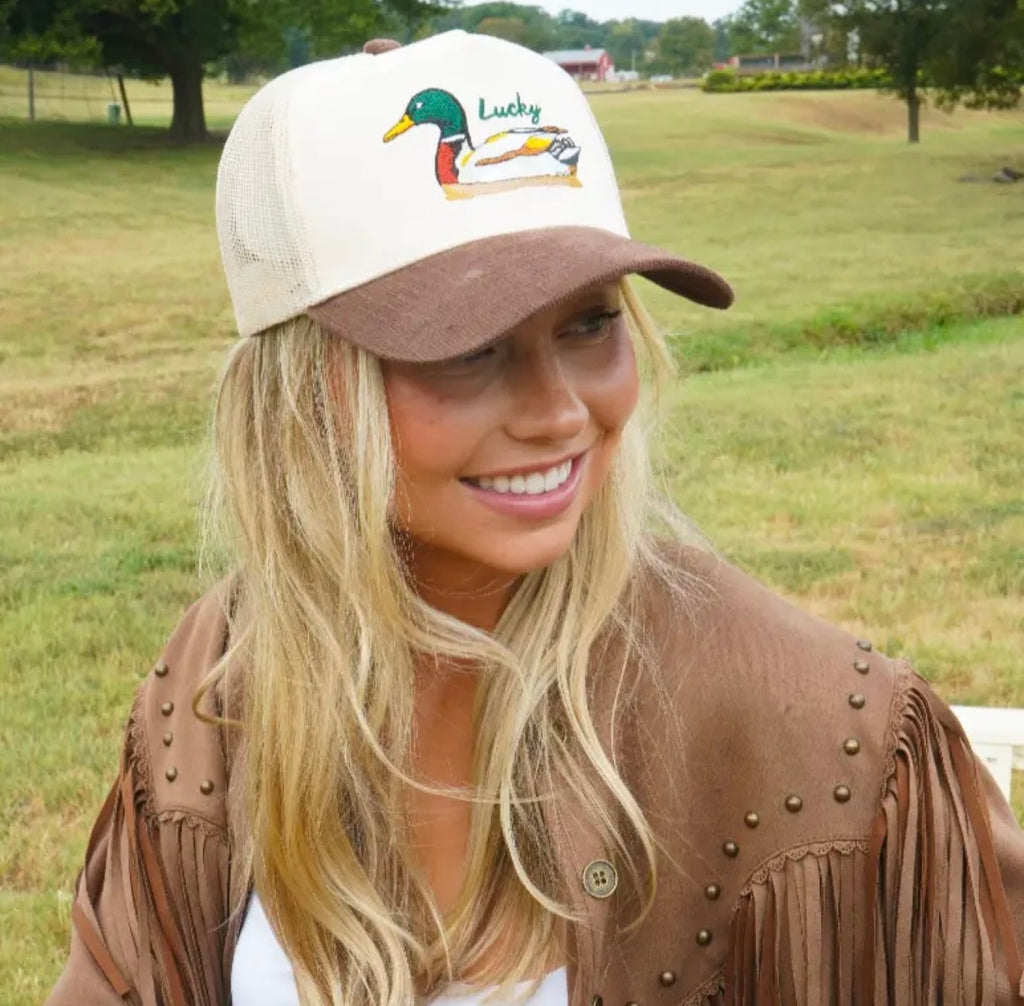 Lucky Duck Trucker Hat
