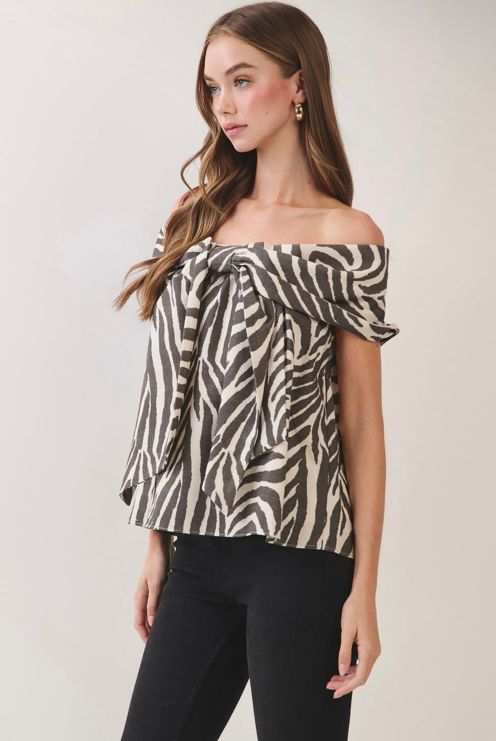 Wild at Heart Bow Blouse