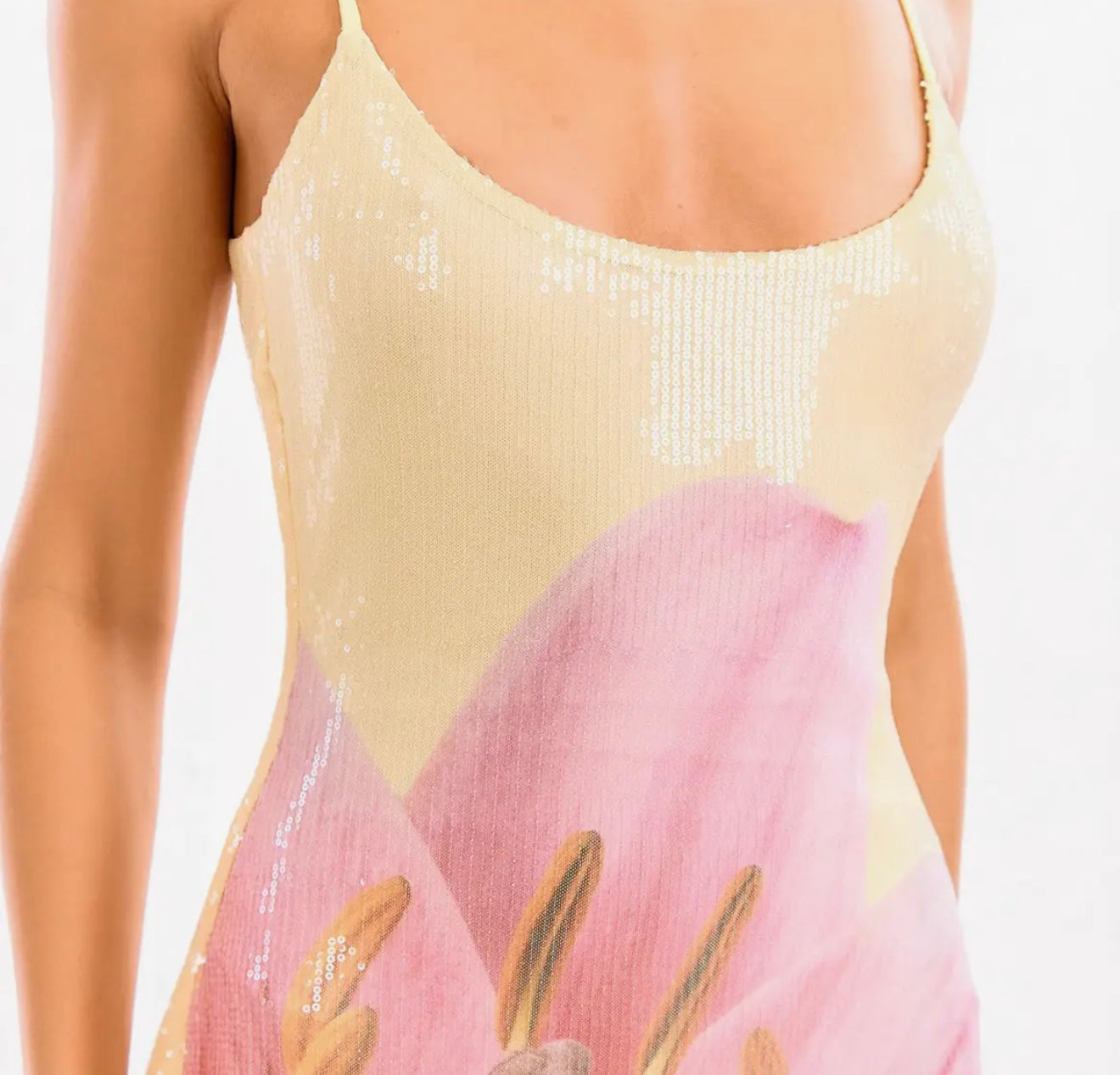 Sunlit Lily Maxi Dress