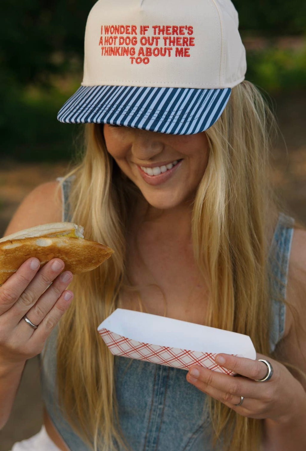 Hot Dog Thoughts Hat