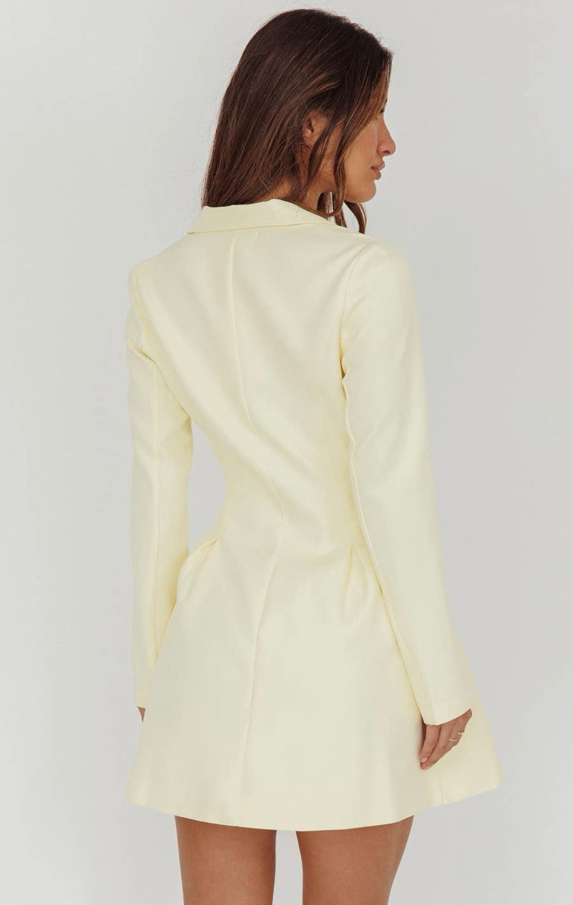 Buttercup Boulevard Blazer Dress