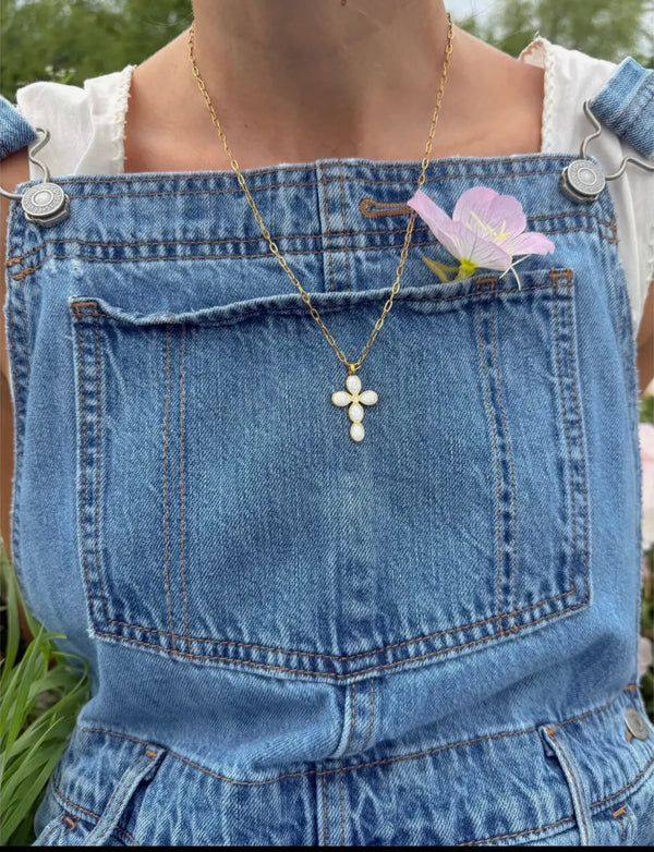 Heaven’s Grace Cross Necklace