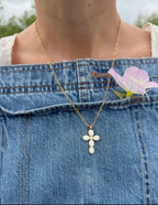 Heaven’s Grace Cross Necklace