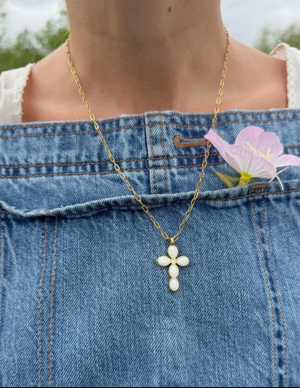 Heaven’s Grace Cross Necklace alternate