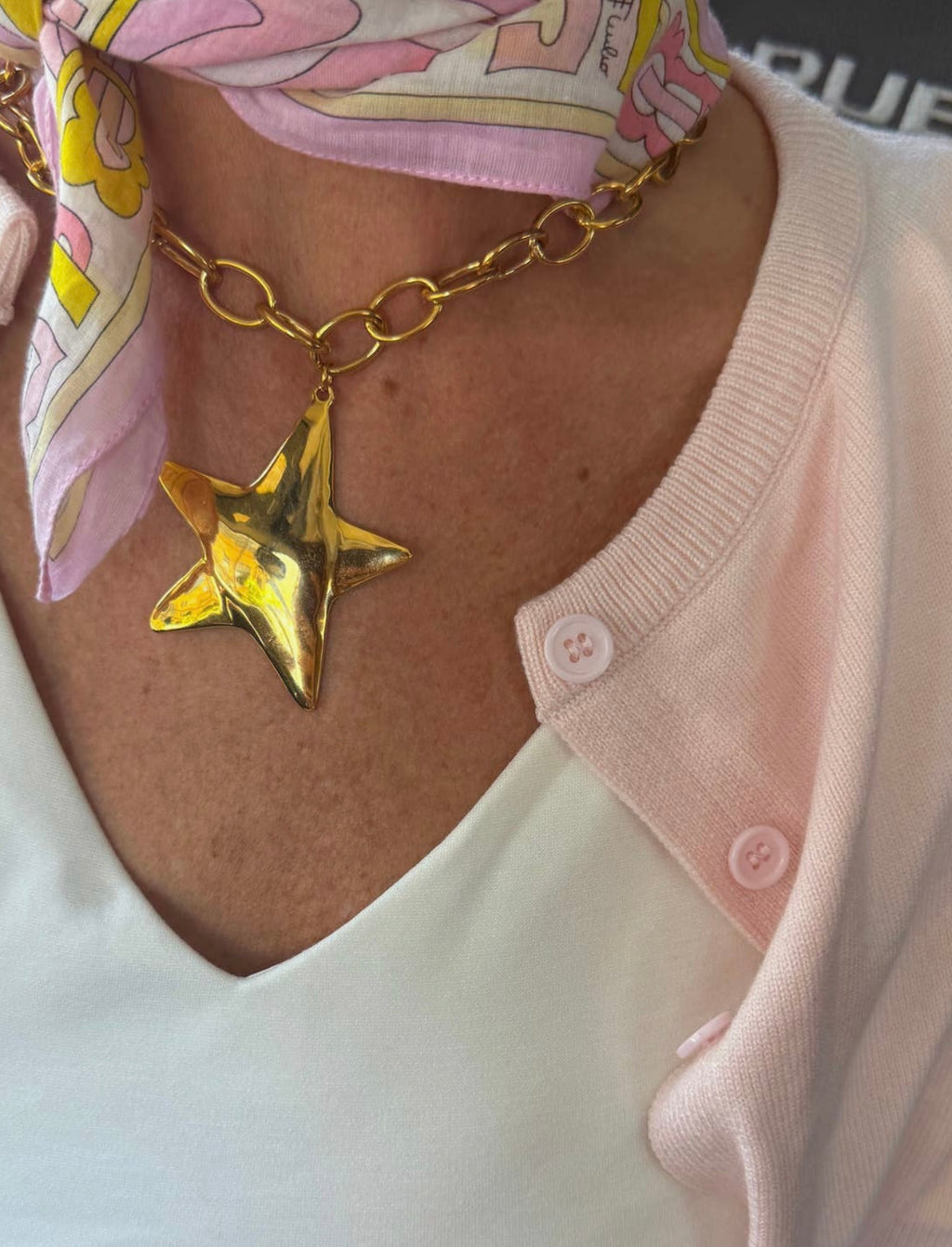 Golden Hour Star Necklace