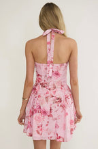 Rosé Garden Mini Dress