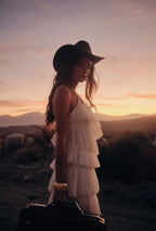 Desert Moon Ruffle Dress