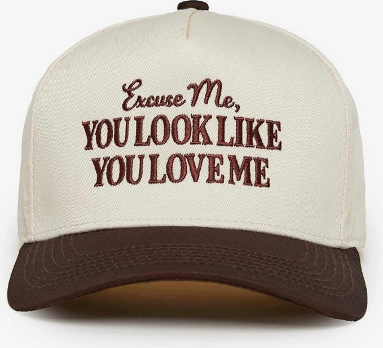 Excuse Me, You Look Like You Love Me Premium Snapback Hat
