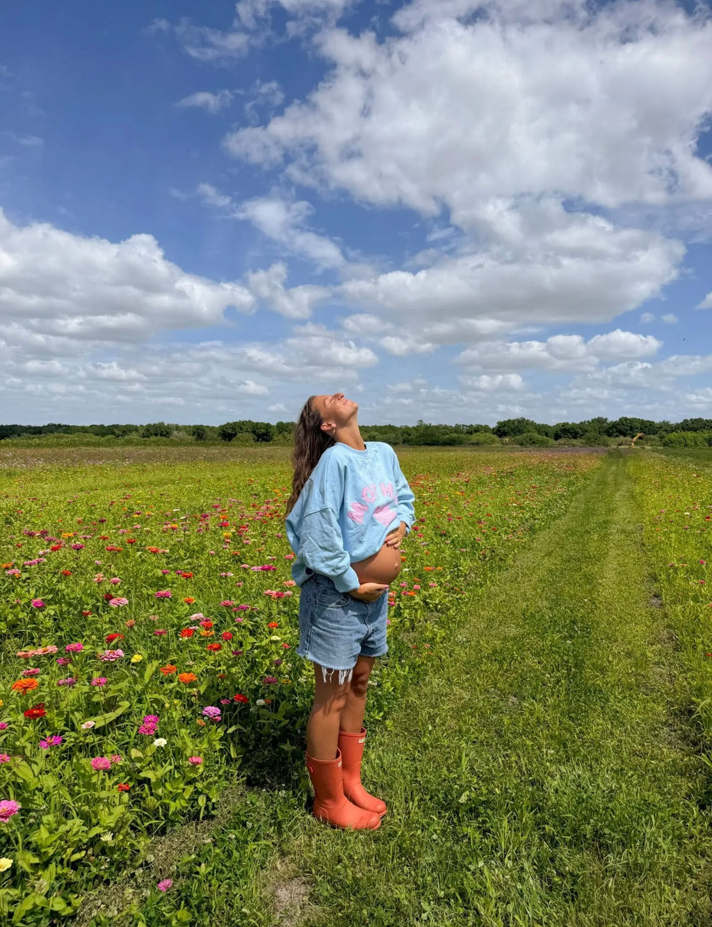 Motherhood in Bloom Crewneck