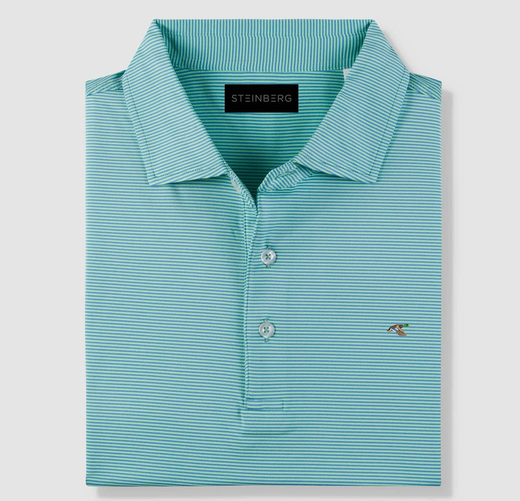 The Sea Glass Stripe Polo