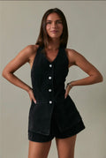 Midnight Charm Romper