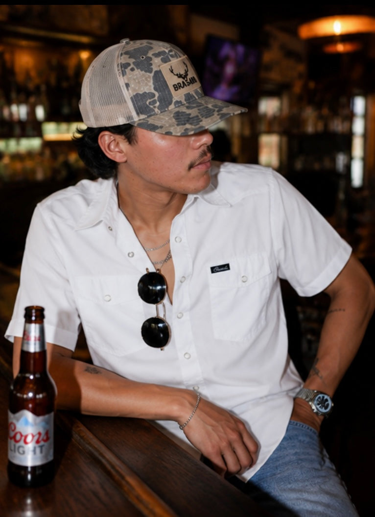 Last Call Button-Up