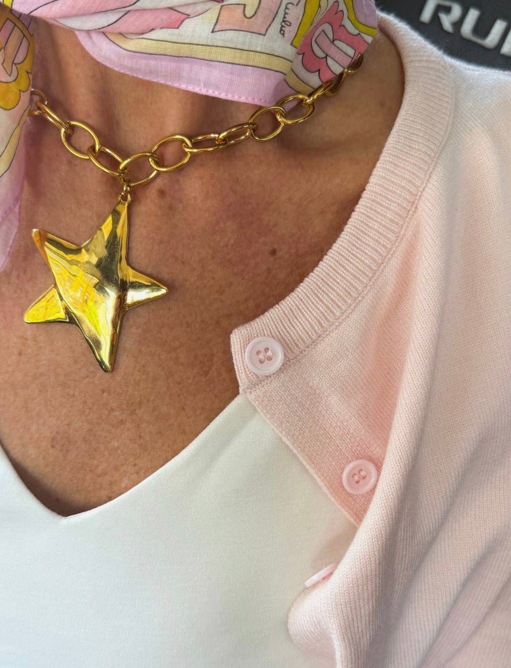 Golden Hour Star Necklace