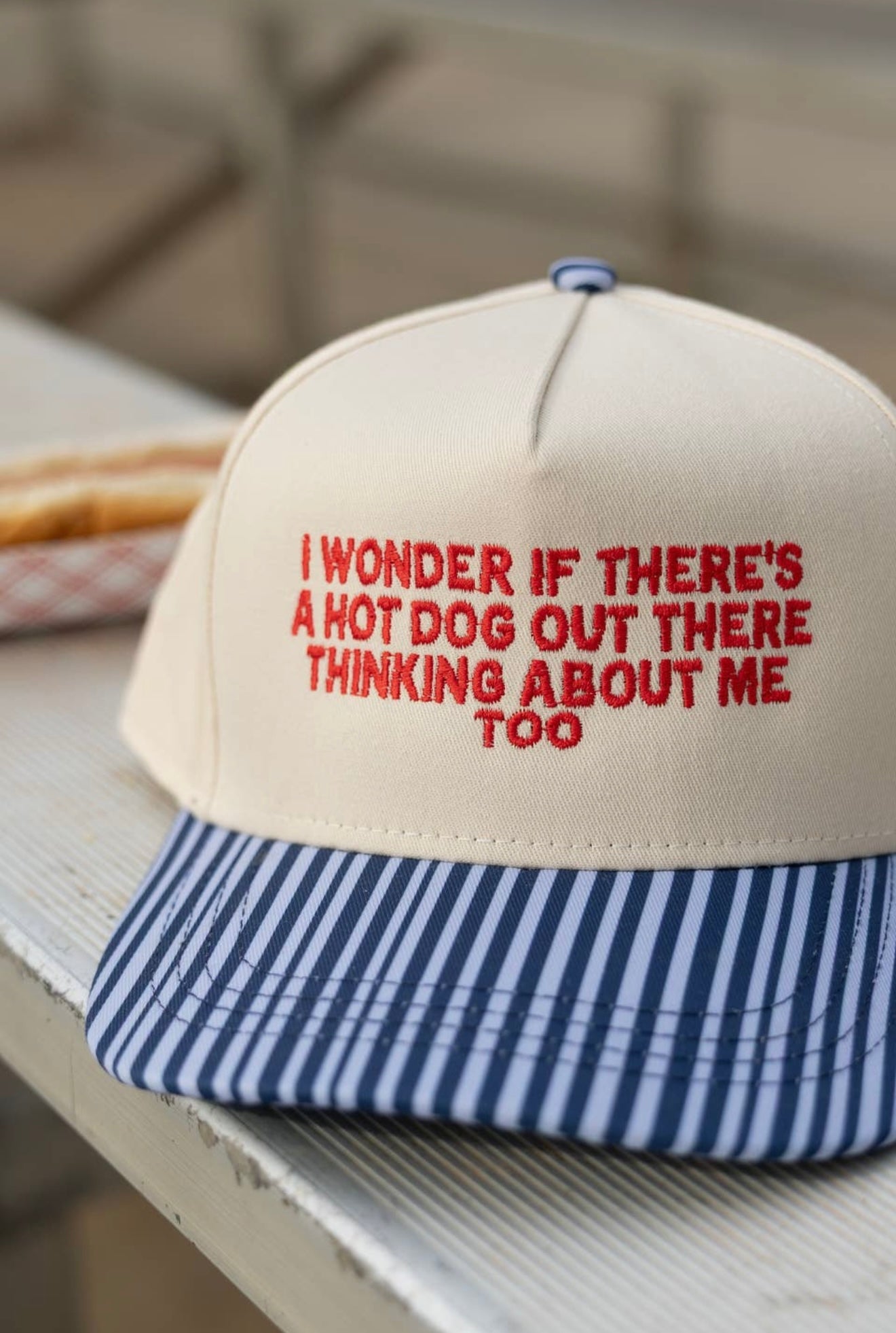 Hot Dog Thoughts Hat