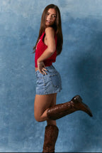 Southern Star Studded Shorts
