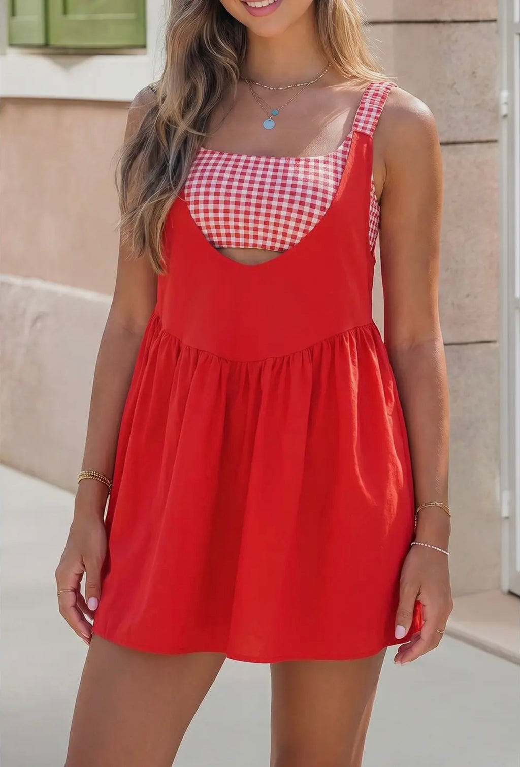 The Gingham Charm Dress