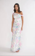 Painted Petals Maxi Dress