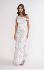 Painted Petals Maxi Dress
