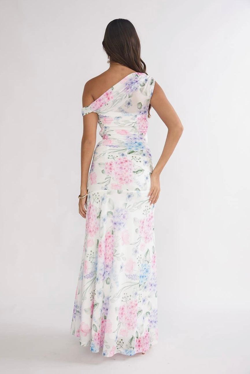 Painted Petals Maxi Dress