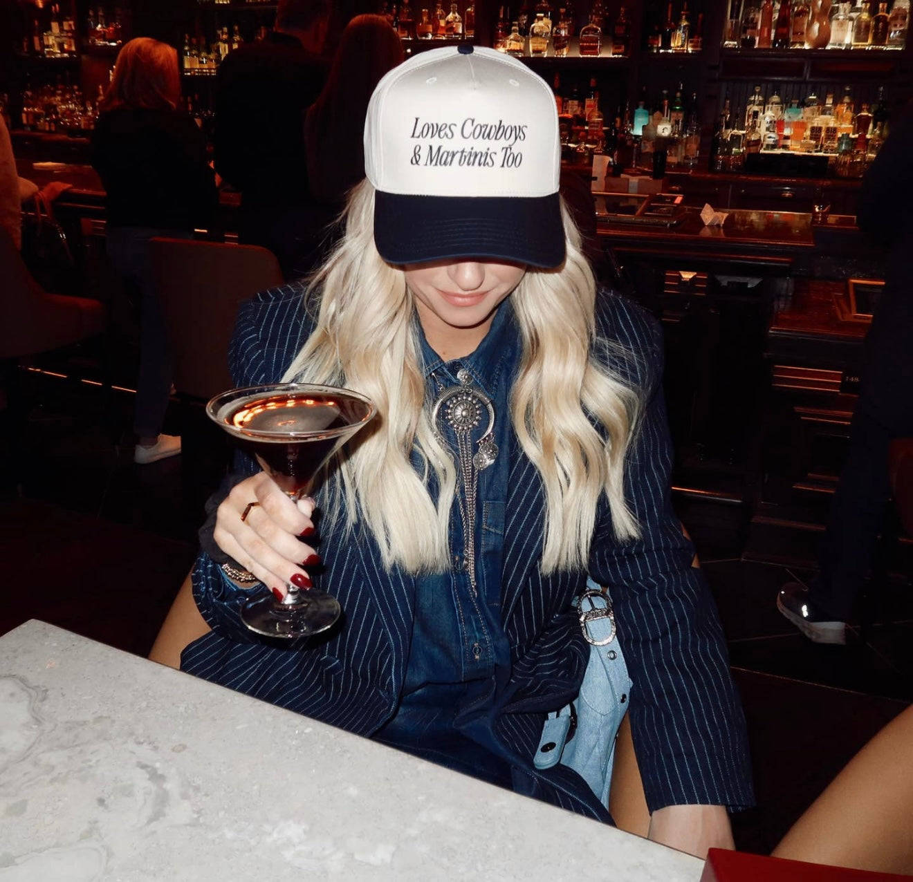 Martinis & Cowboys Trucker