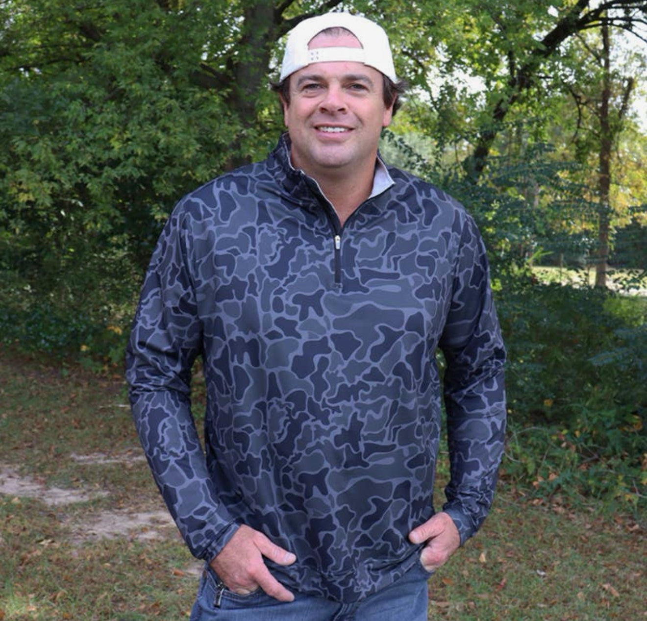Midnight Marsh Quarter Zip