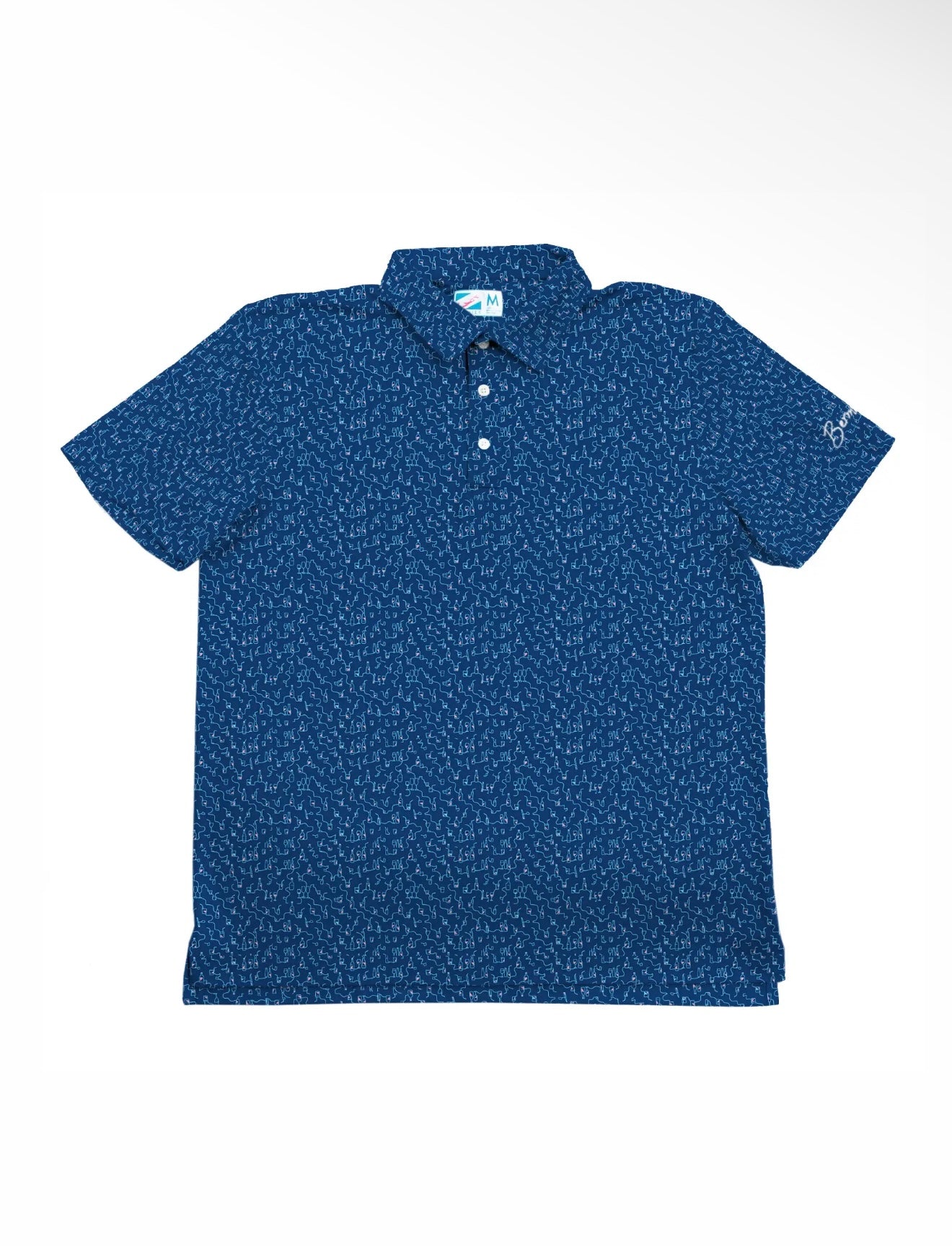The Bluewater Links Performance Polo (Built-in tee holder)