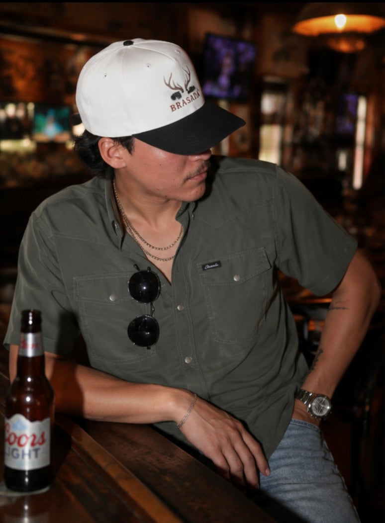 Last Call Button-Up