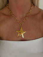 Golden Hour Star Necklace