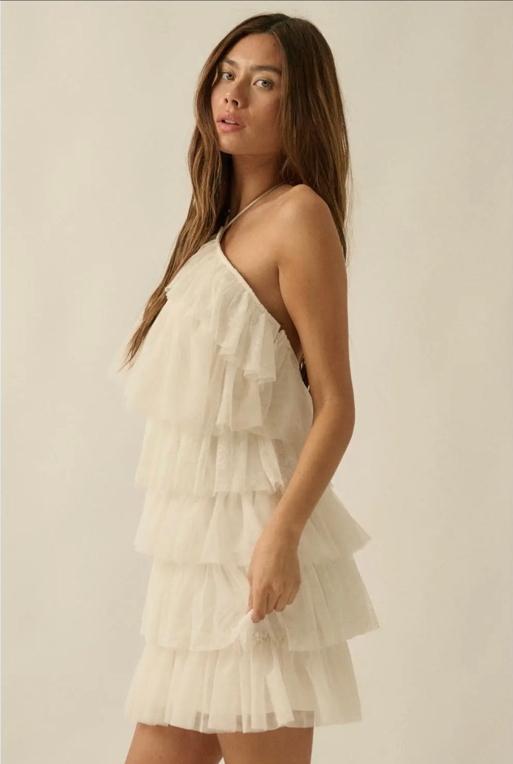 Desert Moon Ruffle Dress