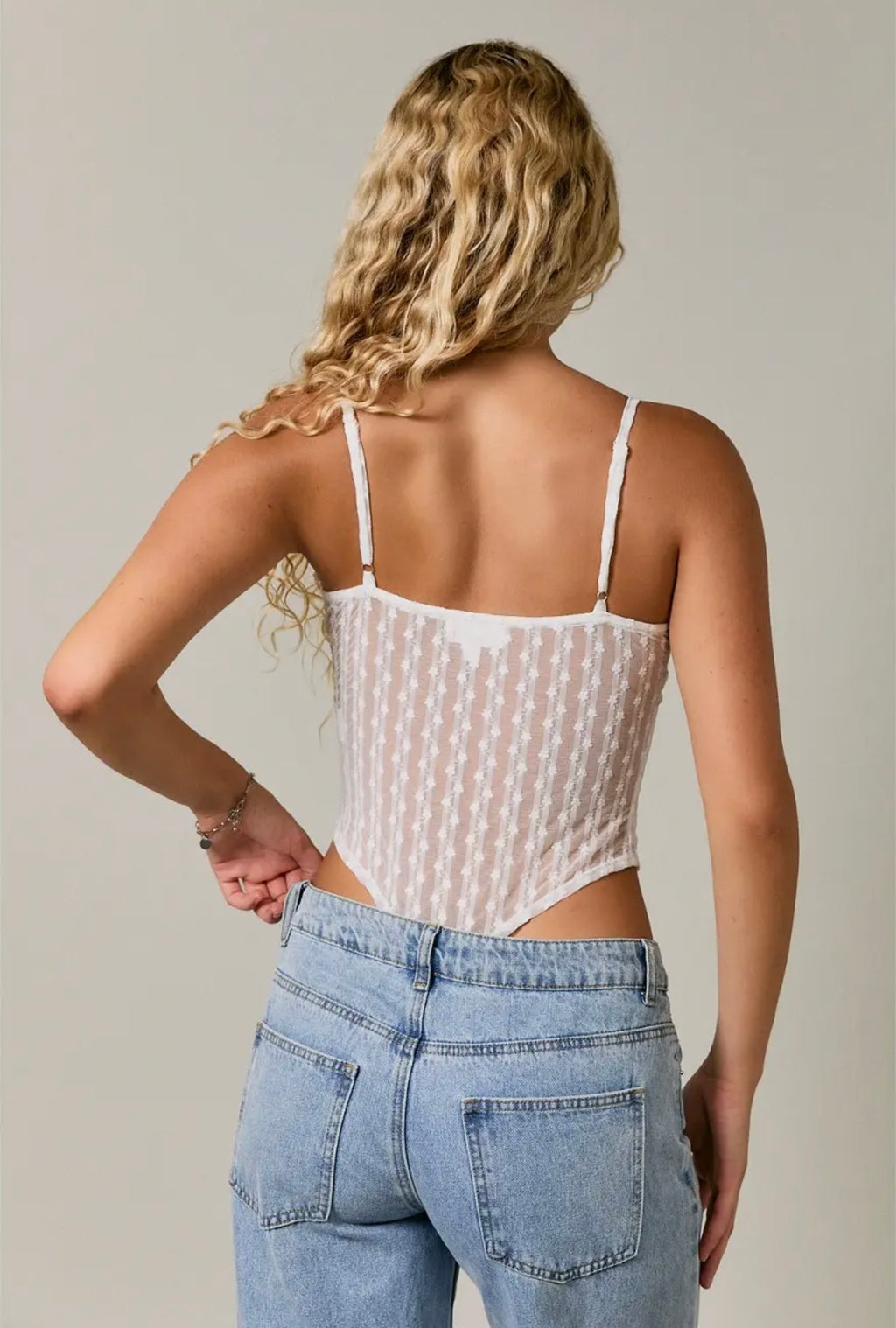 Sweetheart Lace Bodysuit