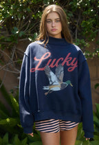 Lucky Landing Duck Sweatshirt (Reversible) 🦆