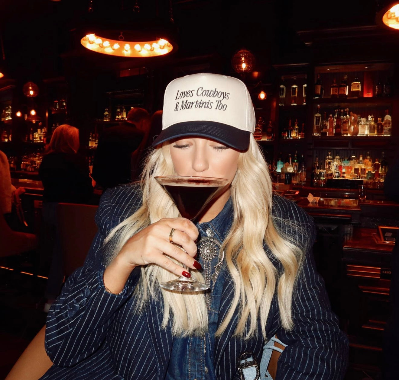 Martinis & Cowboys Trucker