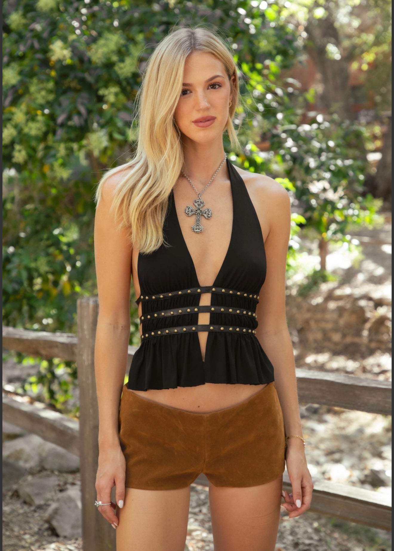 Wild Heart Studded Top