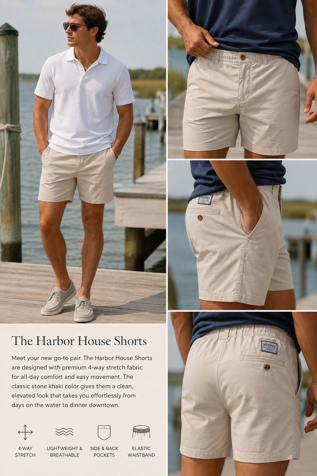 The Harbor House Shorts 5.5