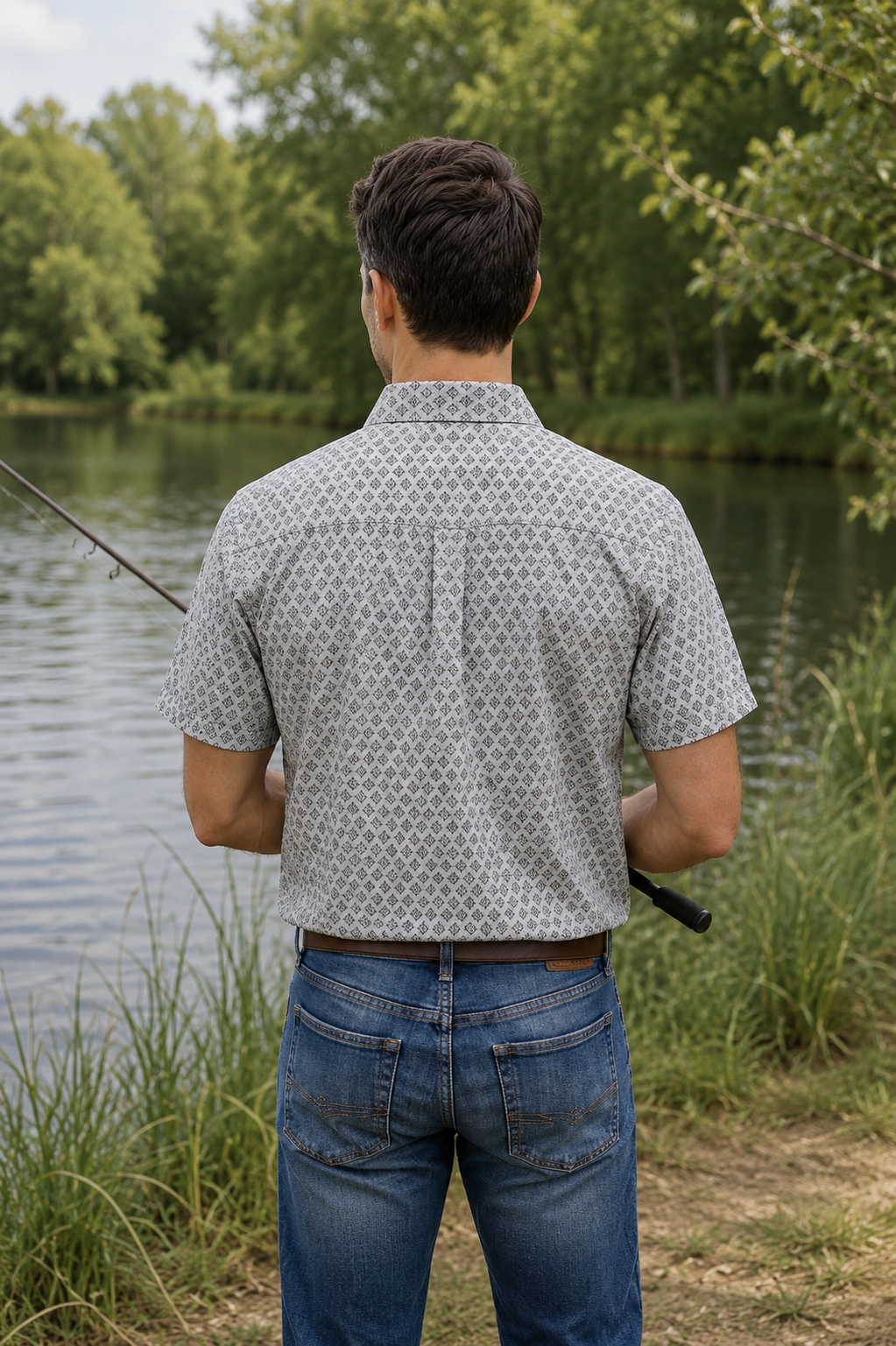 Porchside Cast Button Up