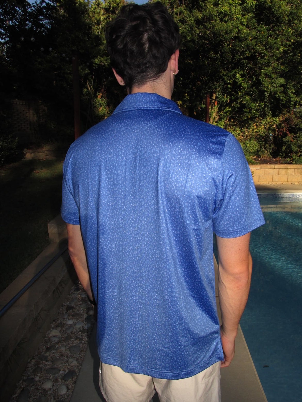 The Bluewater Links Performance Polo (Built-in tee holder)
