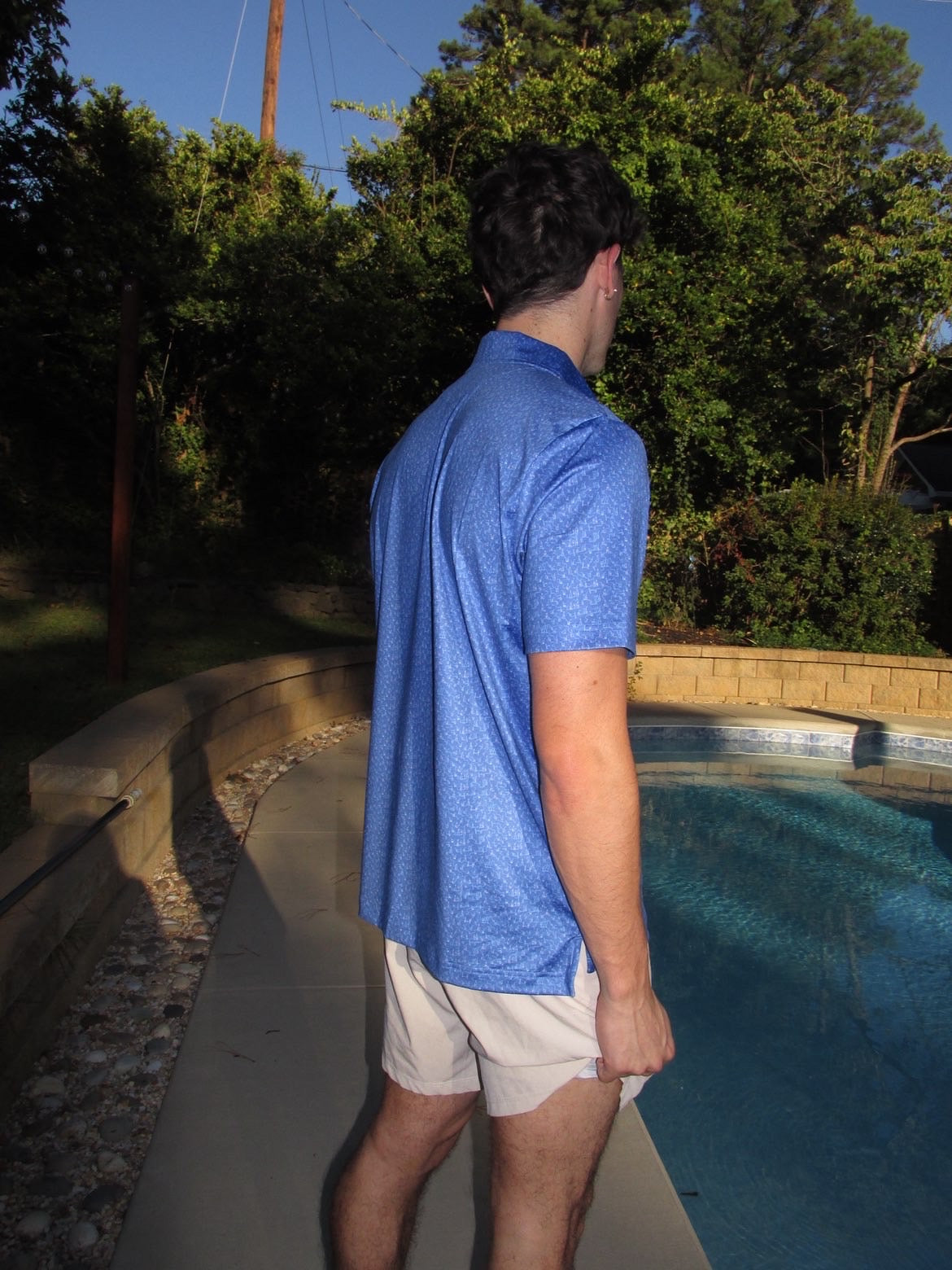 The Bluewater Links Performance Polo (Built-in tee holder)